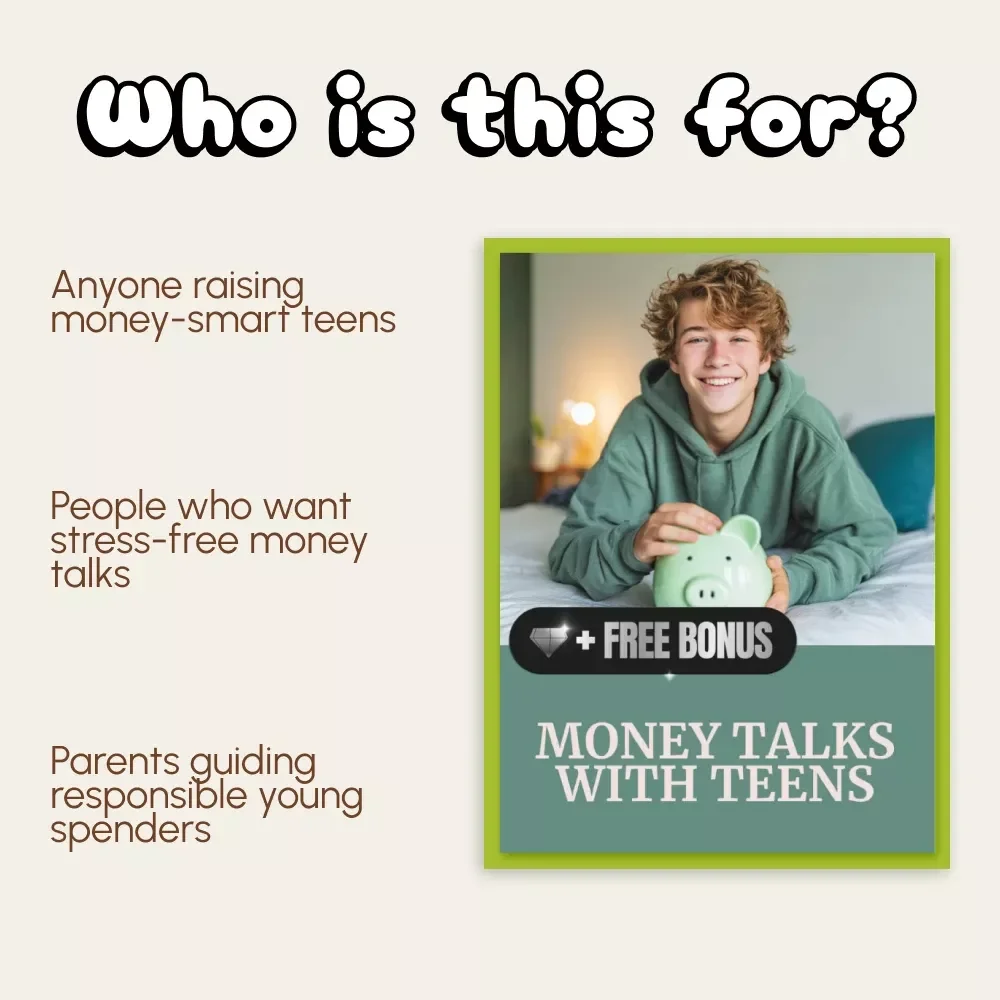 Money Talks with Teens | How to Talk to Your Teen About Money | Digital Parenting Guide for Raising Financially Smart Teens