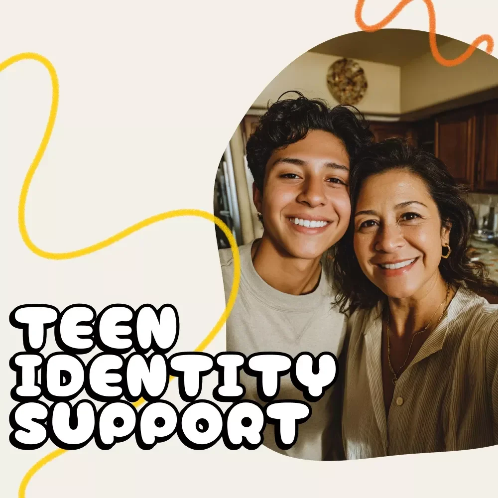 The Teen Identity Support Checklist | Digital Parenting Guide for Raising Confident Teens | Printable Self-Discovery & Emotional Support Tool for Parents