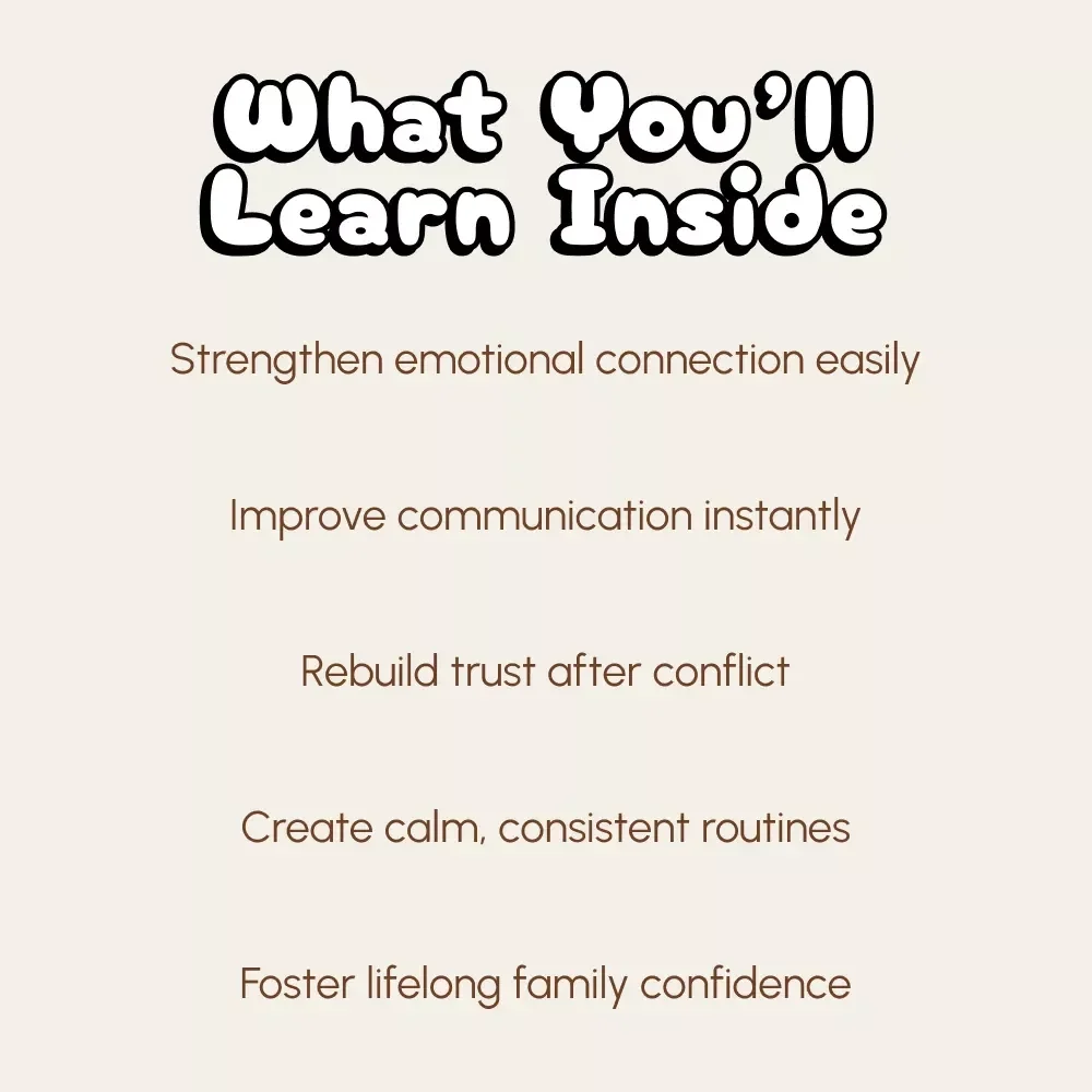 The Parent’s Guide to Earning Your Child’s Trust | Digital Parenting eBook | Building Connection, Communication & Confidence | Printable PDF for Conscious Parents