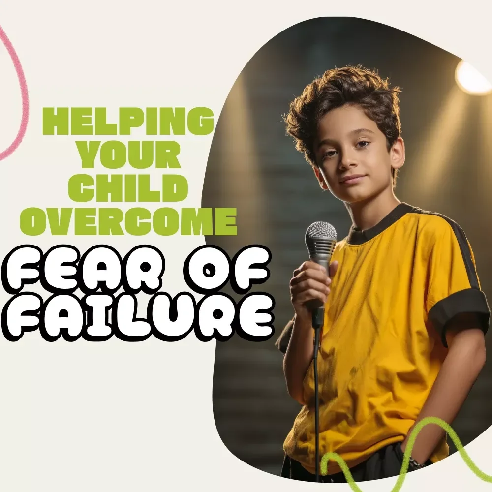 Helping Your Child Overcome Fear of Failure | Parenting eBook | Growth Mindset Guide for Kids | Printable Digital Download for Confident Children