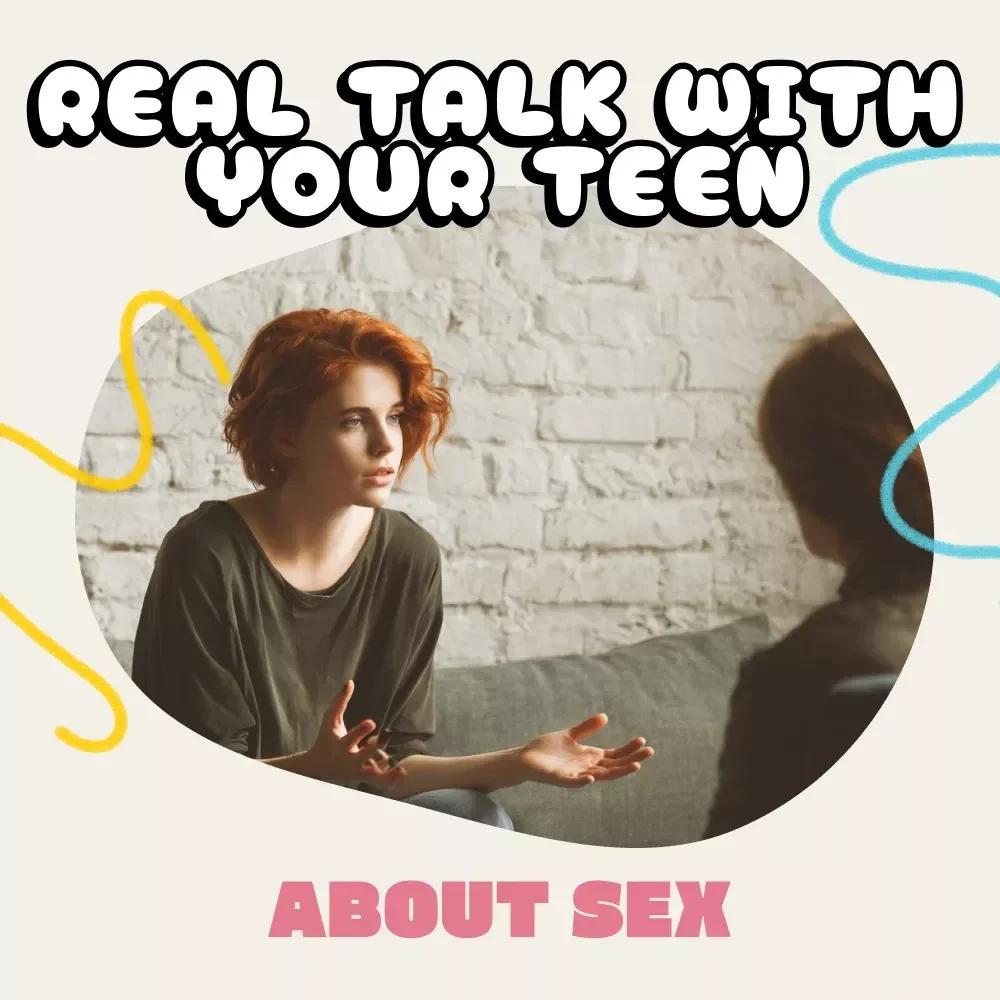 Real Talk with Your Teen About Sex – A Parent’s Guide on How to Talk to Your Teen About Sex | Digital Download, eBook, Conversation Starter for Parents and Teens