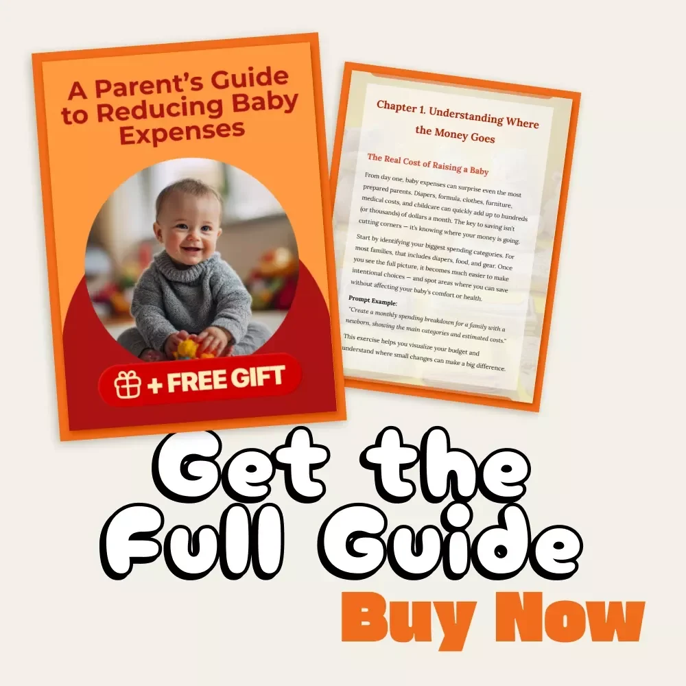 A Parent’s Guide to Reducing Baby Expenses | Digital Money-Saving Guide for New Parents | Budgeting, AI Tips & Sustainable Family Planning — How to Reduce Baby-Related Expenses