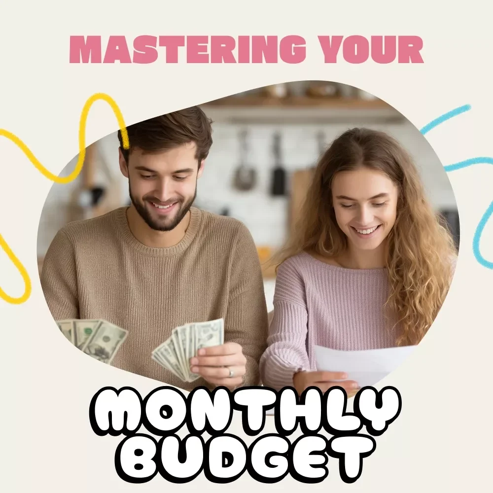 Mastering Your Monthly Budget | Printable Digital Guide to How to Manage Household Expenses, Budgeting Tips, 50/30/20 Rule, AI Tools for Smarter Spending