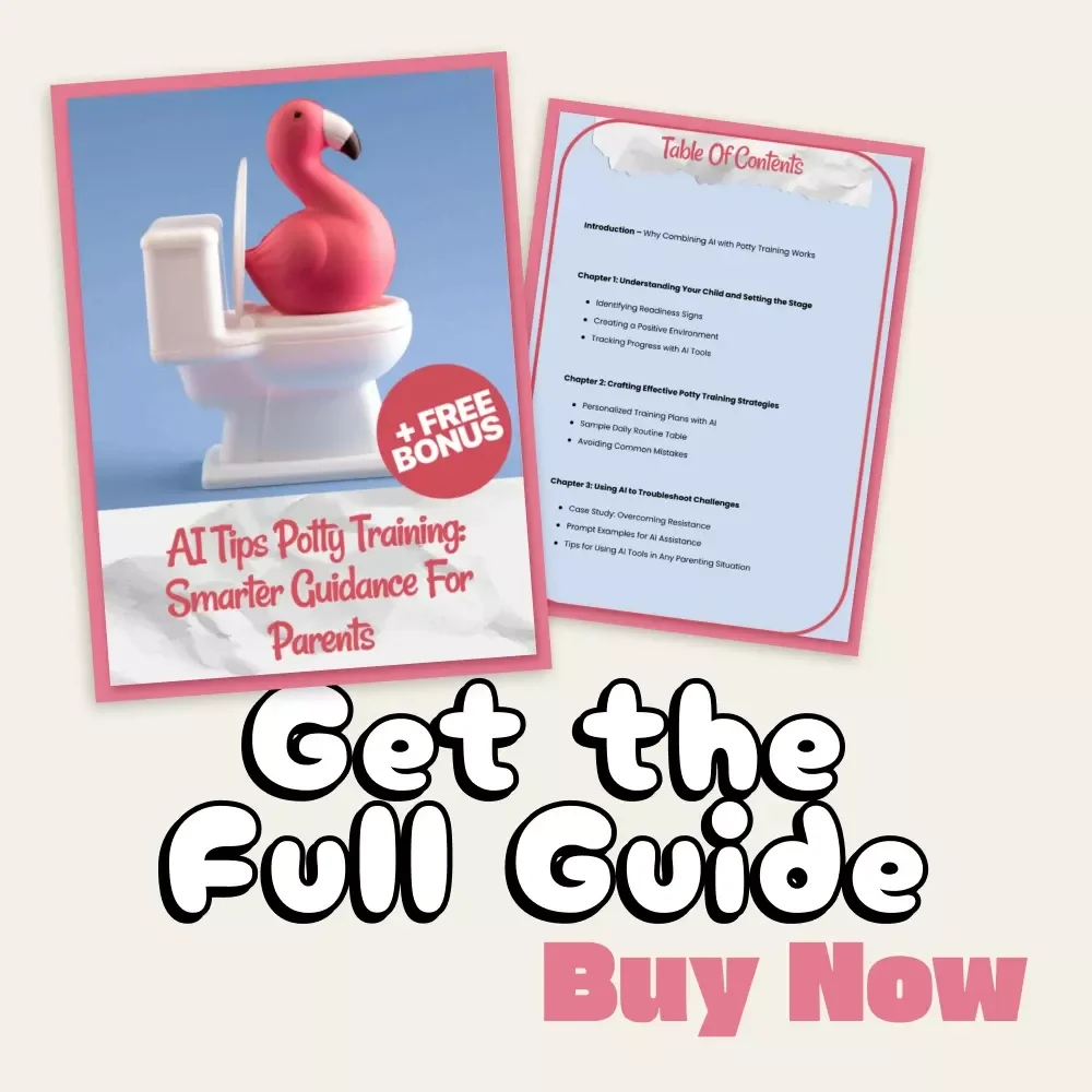 AI Tips Potty Training: Smarter Guidance for Parents | Digital Potty Training Guide, eBook & Checklist for Moms and Dads | AI Parenting Tips, Toddler Toilet Training Success, Downloadable PDF