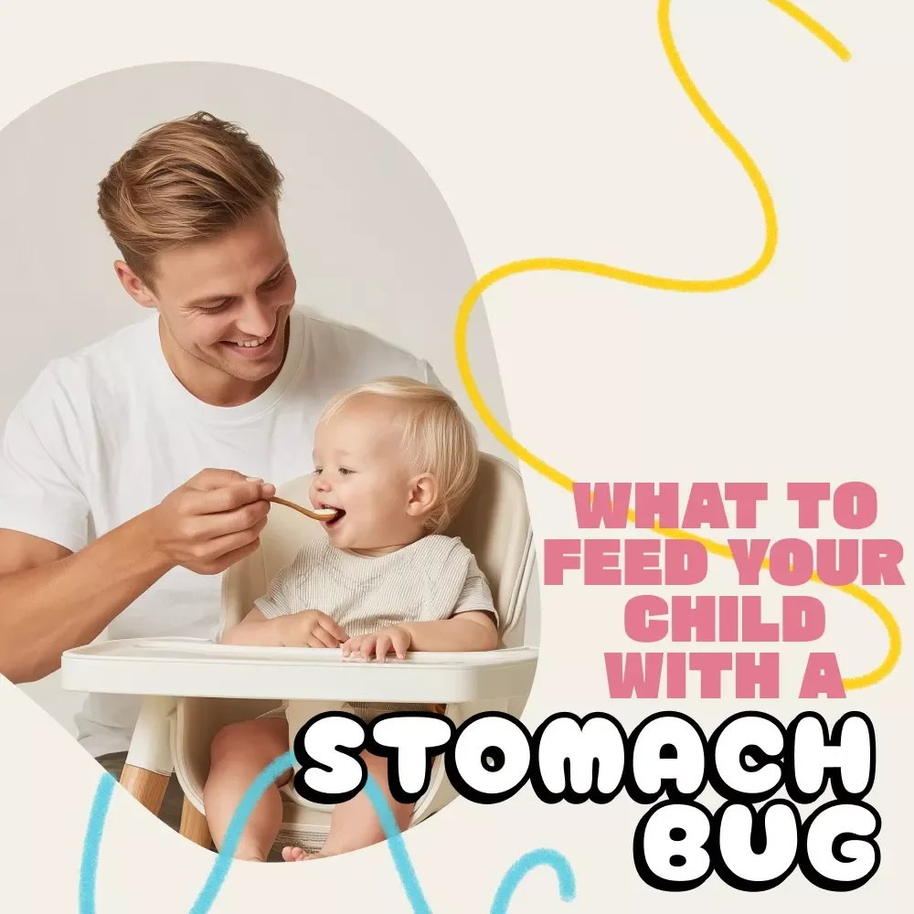 What to Feed Your Child with a Stomach Bug | Printable Checklist for Parents | Sick Day Food Guide for Kids | Digital Download for Quick Recovery