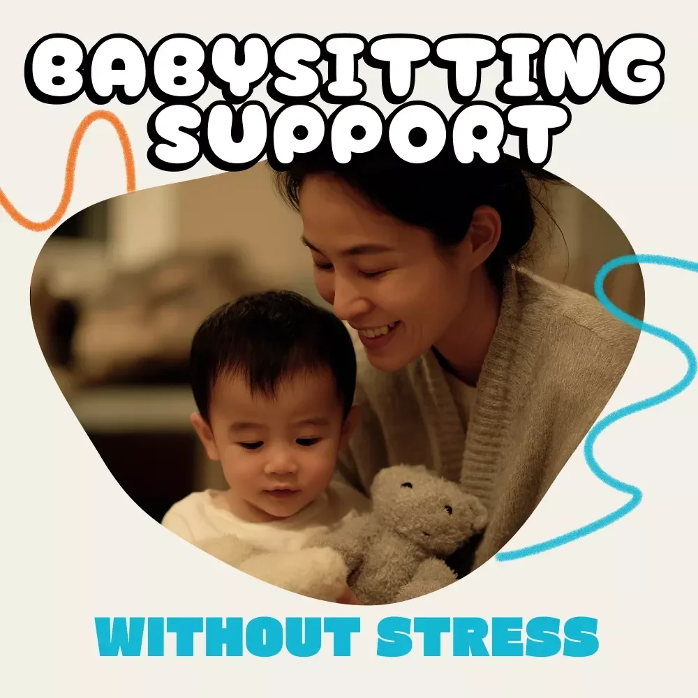 Asking for Babysitting Support Without Stress | Digital Guide for Parents | How to Ask for Babysitting Help, Communicate Clearly, and Build a Reliable Support System