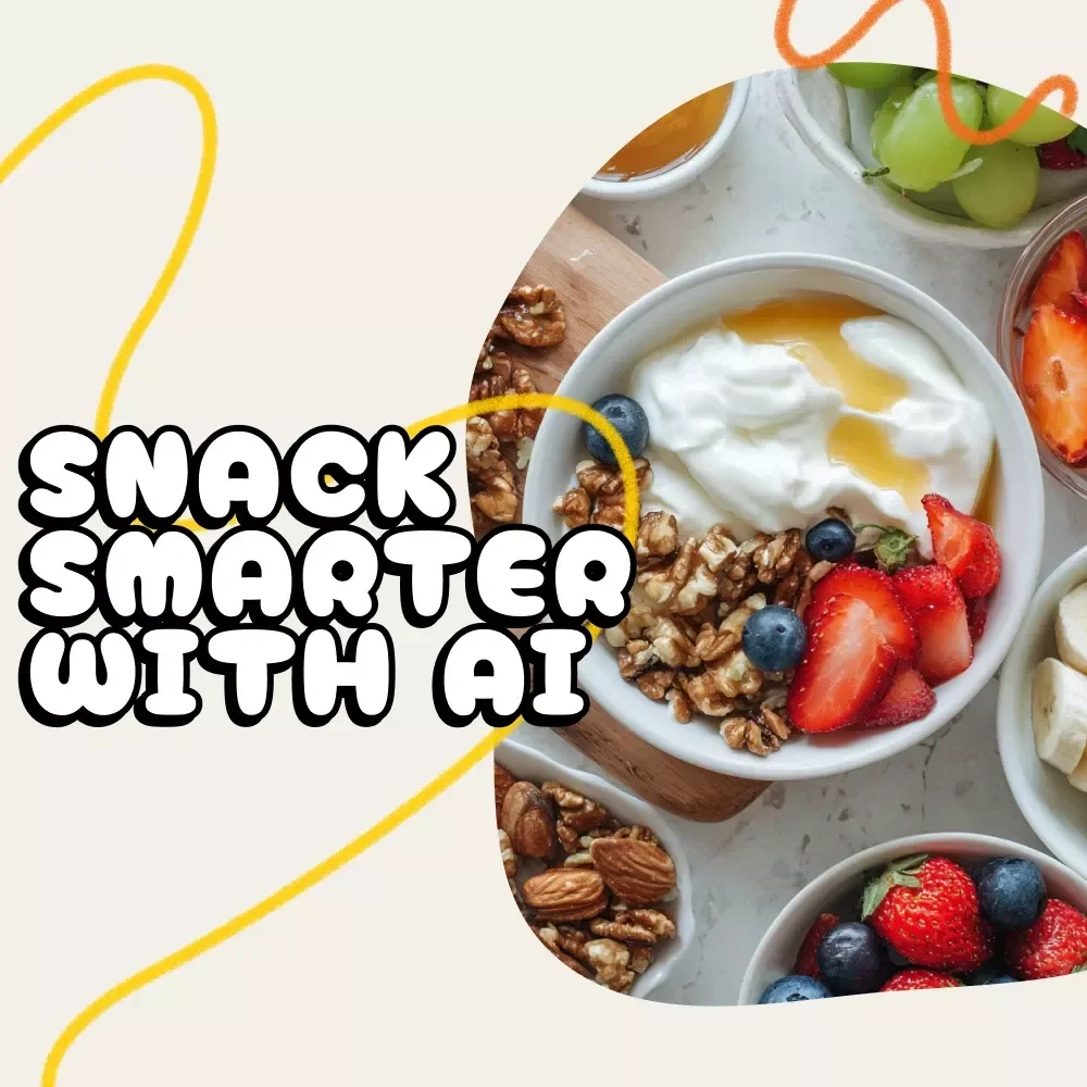 Snack Smarter with AI | Digital Download Guide for Creative Snack Ideas, AI Snack Planner, and Healthy Inspiration for Foodies & Creators