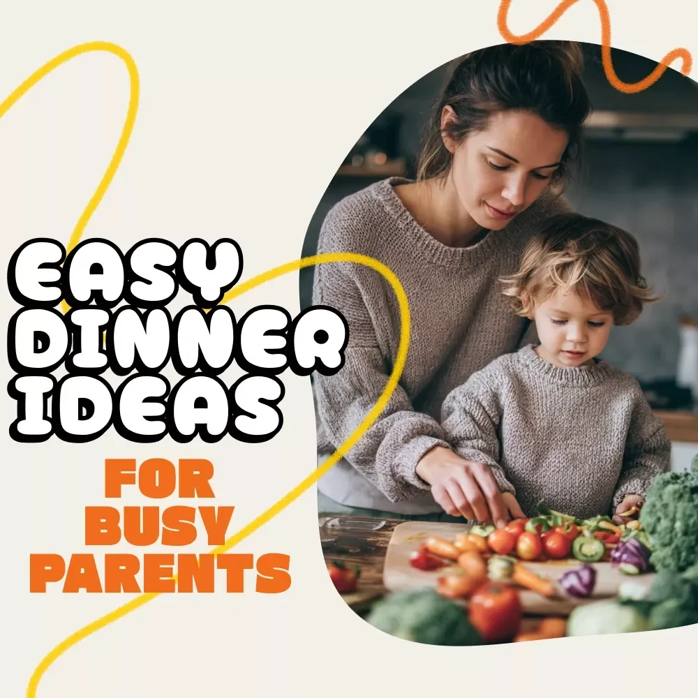 30-Minute Magic: Easy Dinner Ideas for Busy Parents | Quick Family Meals | Healthy 30-Minute Recipes | Time-Saving Meal Planning Guide | Instant Digital Download