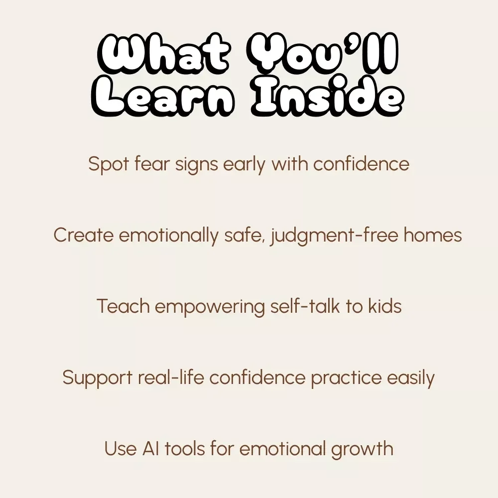 Helping Your Child Overcome the Fear of Being Judged | Parenting eBook | Emotional Growth Guide | Digital Download for Confident Kids