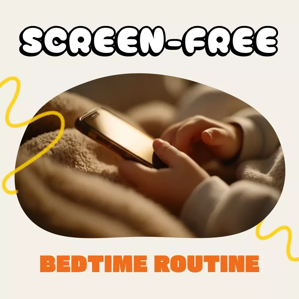 Screen-Free Bedtime Routine | Printable Checklist for Parents | Digital Download | How to Create a Screen-Free Bedtime Routine for Kids and Families