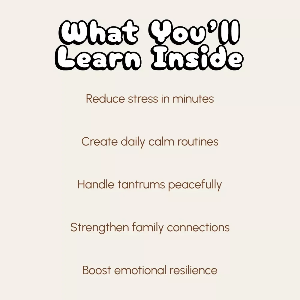 Mindful Parenting: Meditation Made Simple for Busy Moms and Dads | Printable Digital Download | Mindfulness eBook & Guided Meditation Routine for Parents