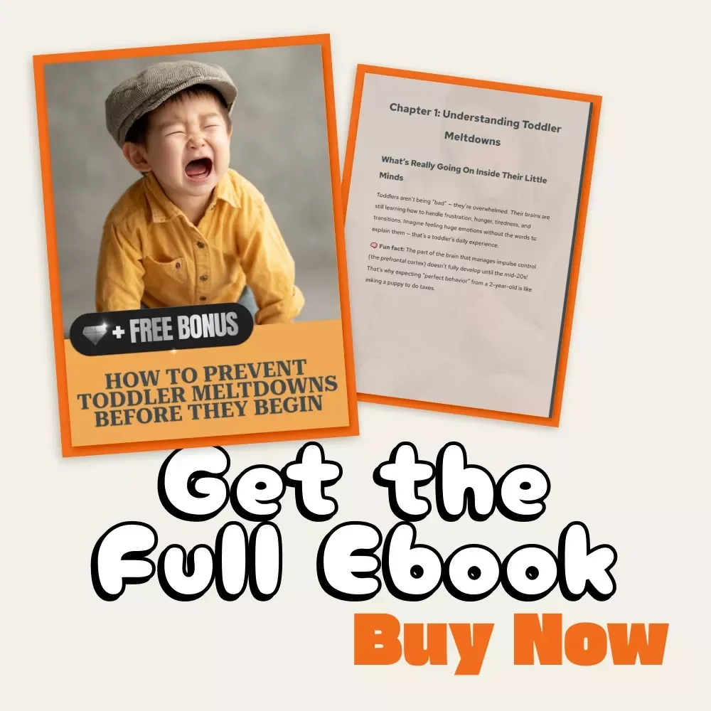 How to Prevent Toddler Meltdowns Before They Begin | Gentle Parenting Guide eBook | Toddler Tantrum Solutions