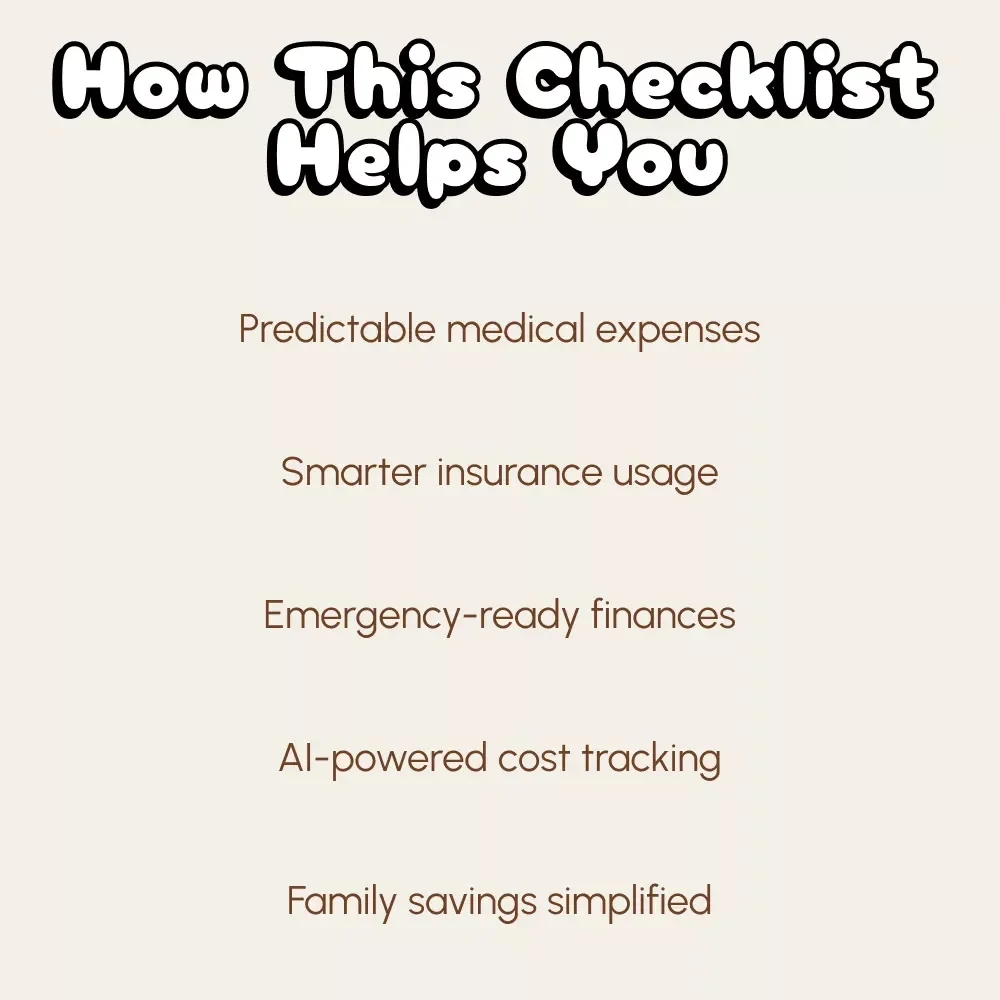 Budgeting for Pediatrician Visits | Printable Checklist for Parents | How to Budget for Pediatrician Visits | Family Healthcare Expense Planner (Digital Download)