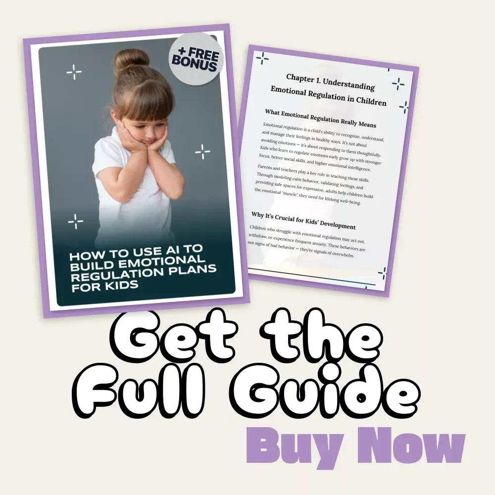 How to Use AI to Build Emotional Regulation Plans for Kids | Digital Guide for Parents & Teachers | Child Development & AI Tools