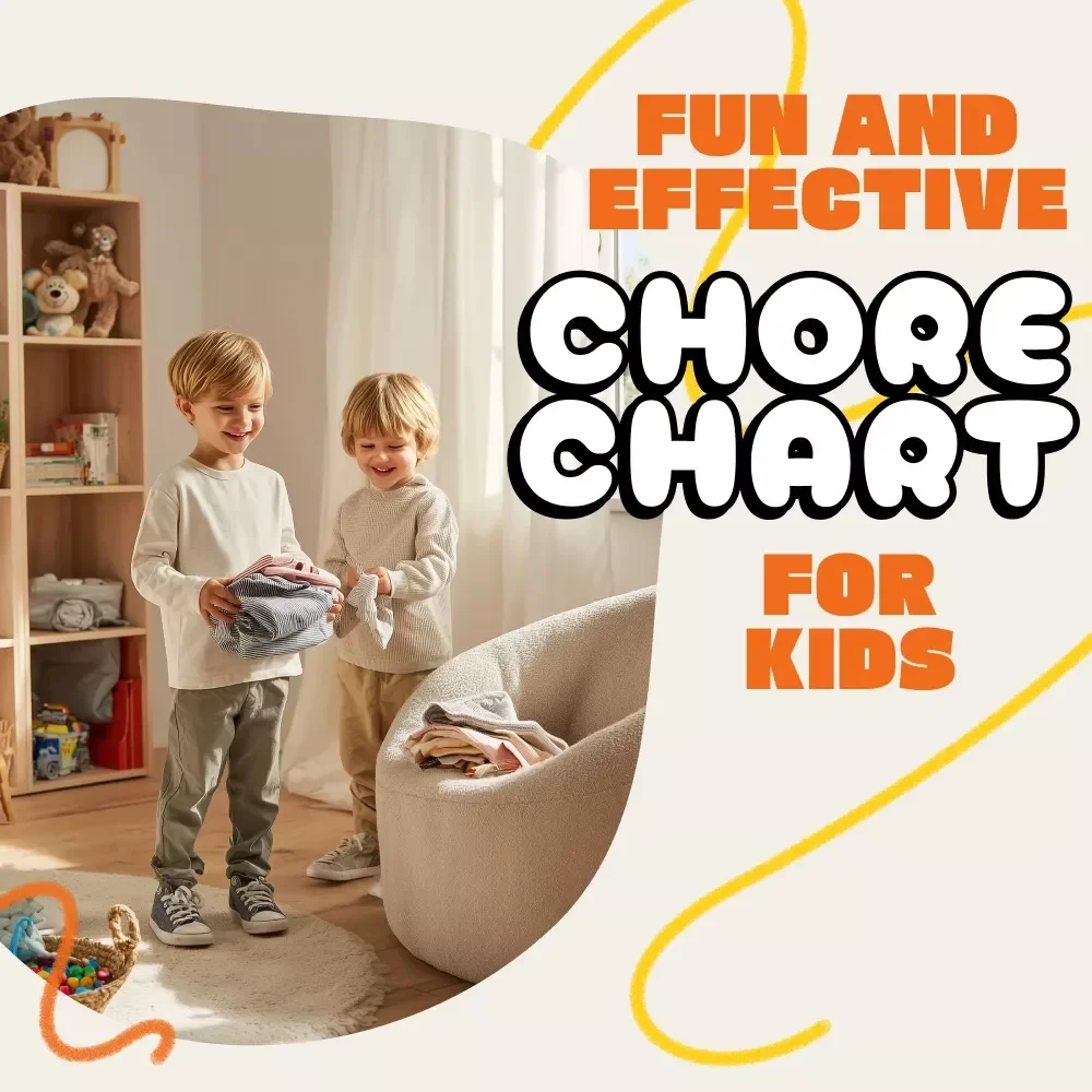 How to Create a Fun, Effective Chore Chart for Kids | Printable & Digital Guide for Parents | Easy Step-by-Step Family Responsibility Planner