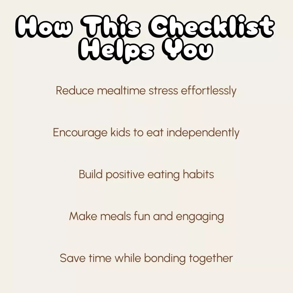 Slow Eater Survival Checklist: Turn Mealtime from Marathon to Fun Run! | Printable Parenting Guide for How to Deal with a Child Who Is a Slow Eater | Digital Download for Easier, Happier Family Meals