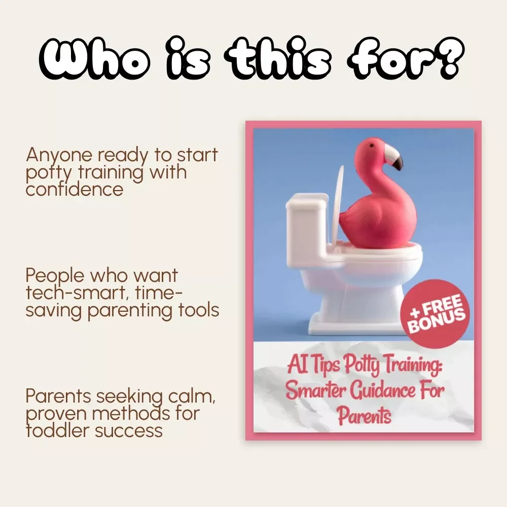 AI Tips Potty Training: Smarter Guidance for Parents | Digital Potty Training Guide, eBook & Checklist for Moms and Dads | AI Parenting Tips, Toddler Toilet Training Success, Downloadable PDF