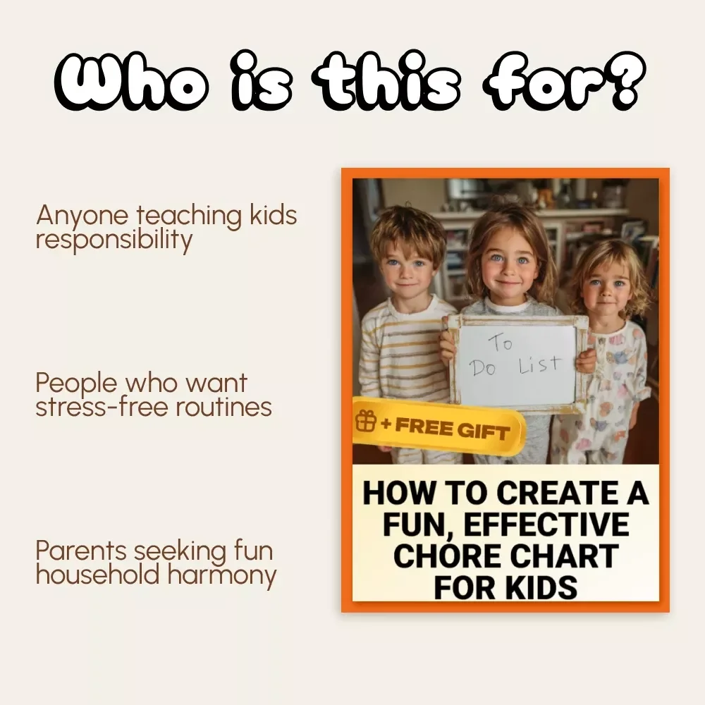 How to Create a Fun, Effective Chore Chart for Kids | Printable & Digital Guide for Parents | Easy Step-by-Step Family Responsibility Planner