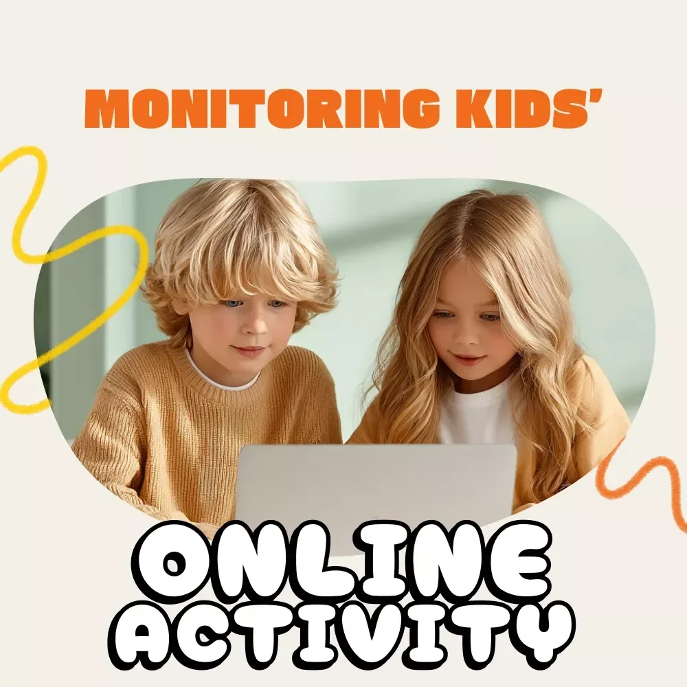 Monitoring Kids’ Online Activity Checklist | Printable Digital Download for Parents | Step-by-Step Guide on How to Monitor Kids' Online Activity Safely