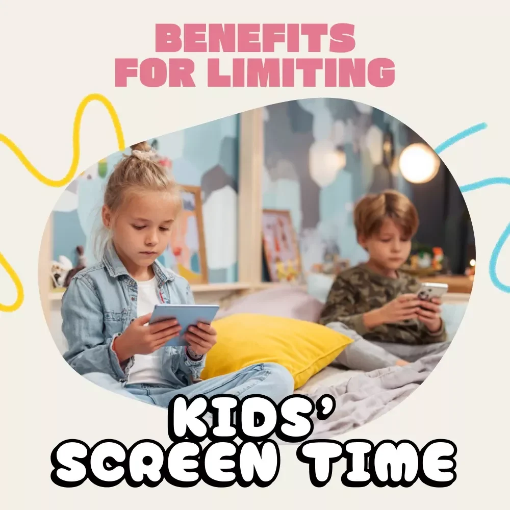 Benefits for Limiting Kids’ Screen Time | Printable Checklist for Parents | Digital Download Guide for the Benefits of Limiting Screen Time for Children | Screen-Free Parenting Resource