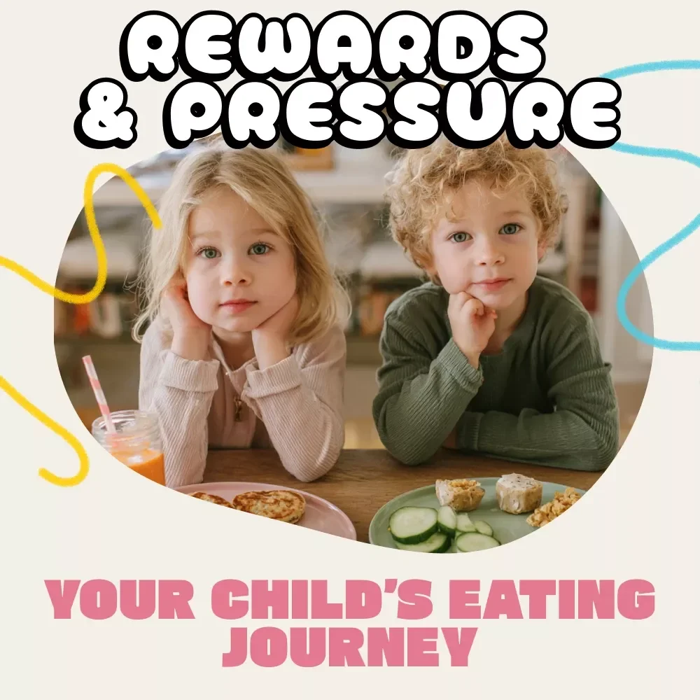 Balancing Rewards & Pressure in Your Child’s Eating Journey | Gentle Parenting eBook on How to Use Rewards vs Pressure in Eating | Positive Mealtime Guide for Kids