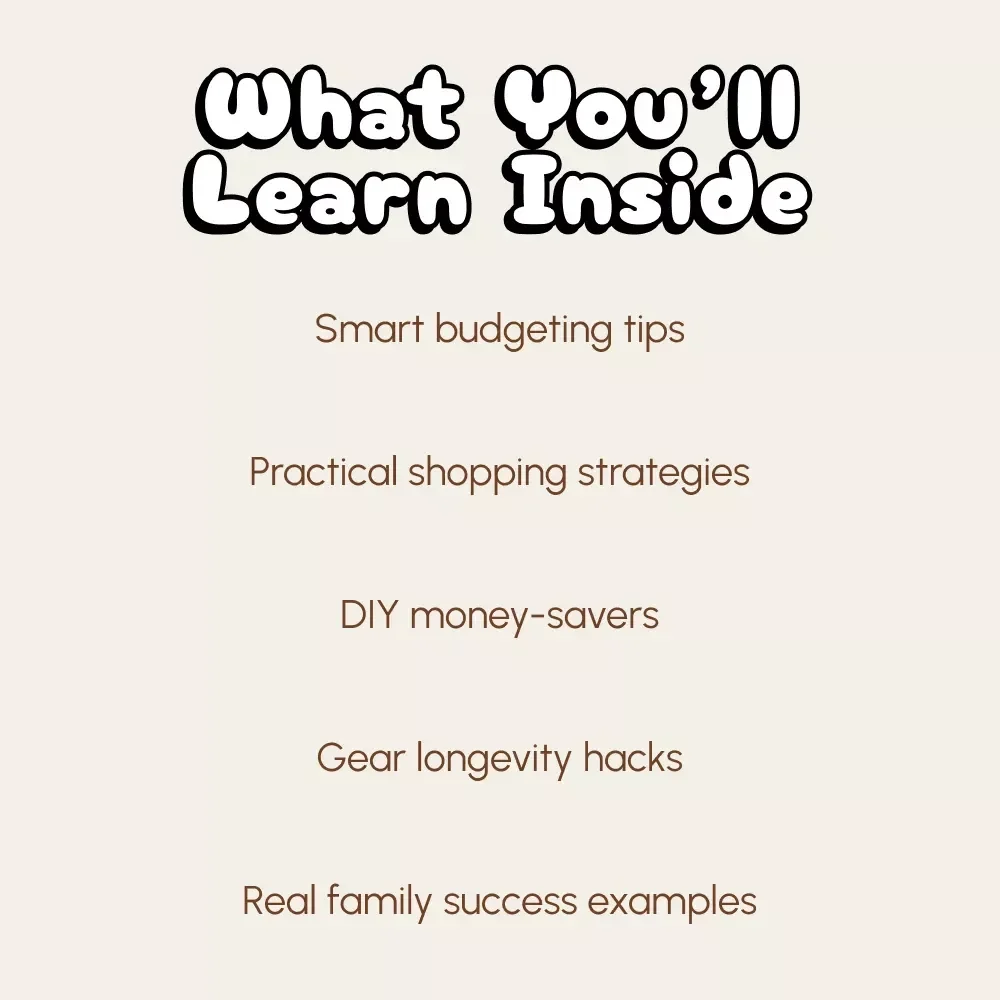 Smart Baby Gear on a Budget: How to Cut Costs | Digital Guide for New Parents | Money-Saving Baby Essentials eBook | Learn How to Cut Costs on Baby Gear Without Compromise