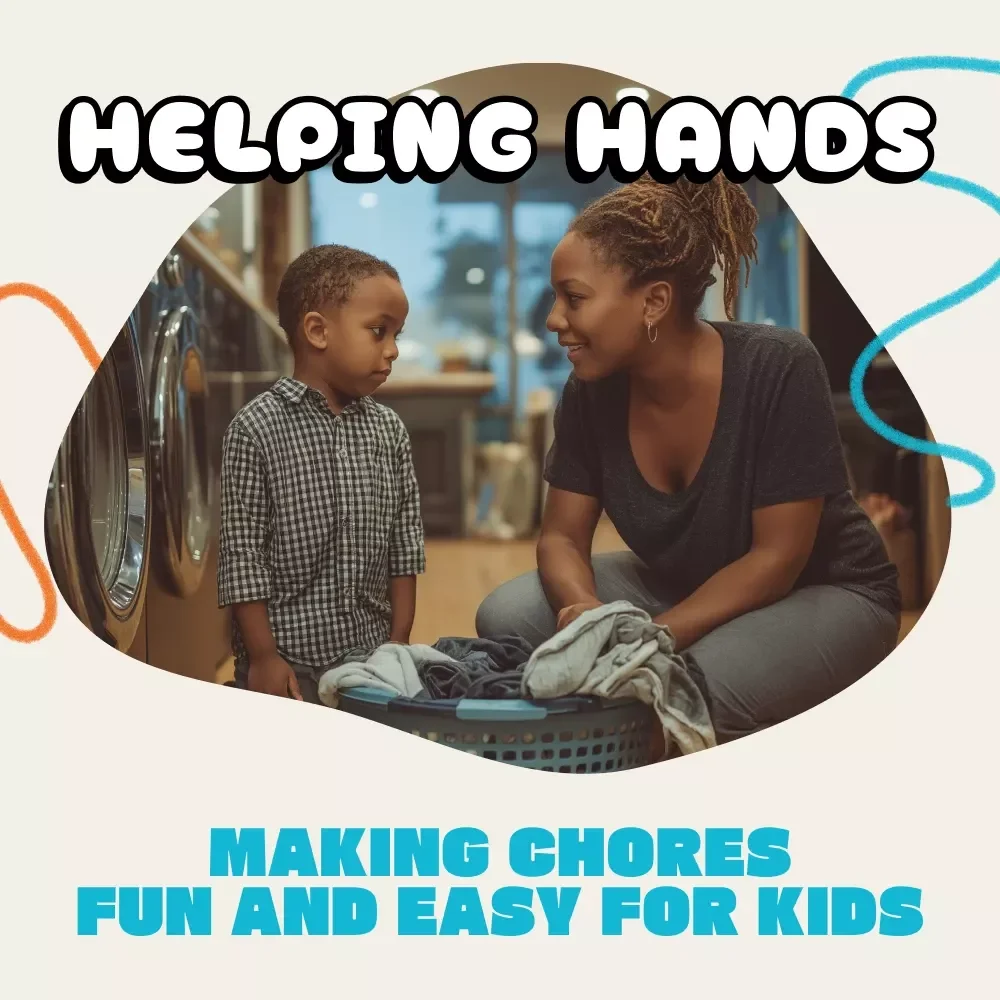 Helping Hands: Making Chores Fun and Easy for Kids – A Practical Guide for Parents on How to Get Kids to Help with Chores | Family Routines, Responsibility & Motivation eBook