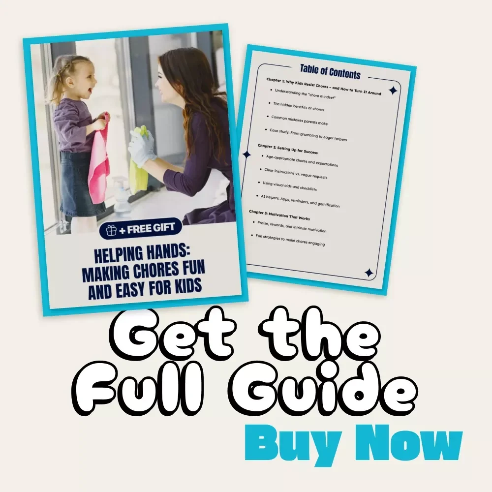 Helping Hands: Making Chores Fun and Easy for Kids – A Practical Guide for Parents on How to Get Kids to Help with Chores | Family Routines, Responsibility & Motivation eBook