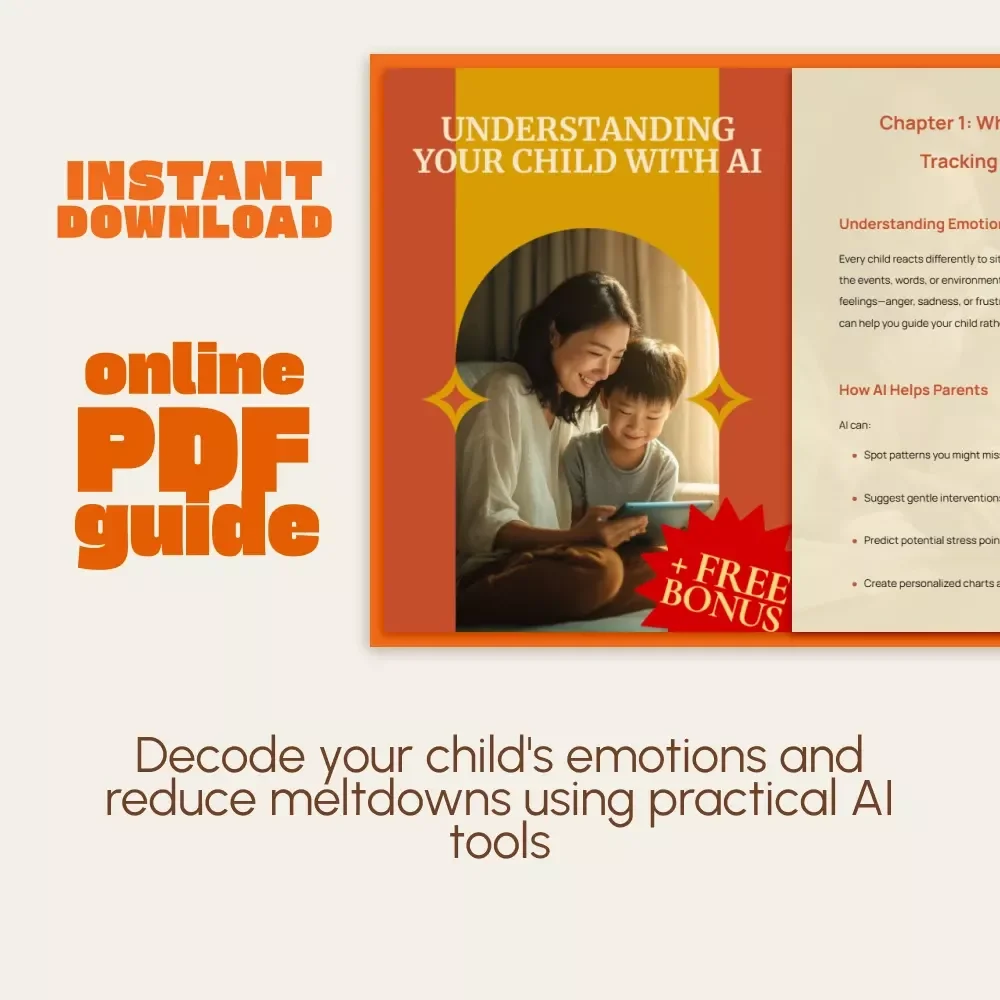 Understanding Your Child with AI: A Digital Guide for Parents | Learn How to Use AI to Track Child’s Emotional Triggers