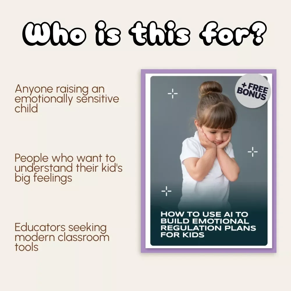 How to Use AI to Build Emotional Regulation Plans for Kids | Digital Guide for Parents & Teachers | Child Development & AI Tools