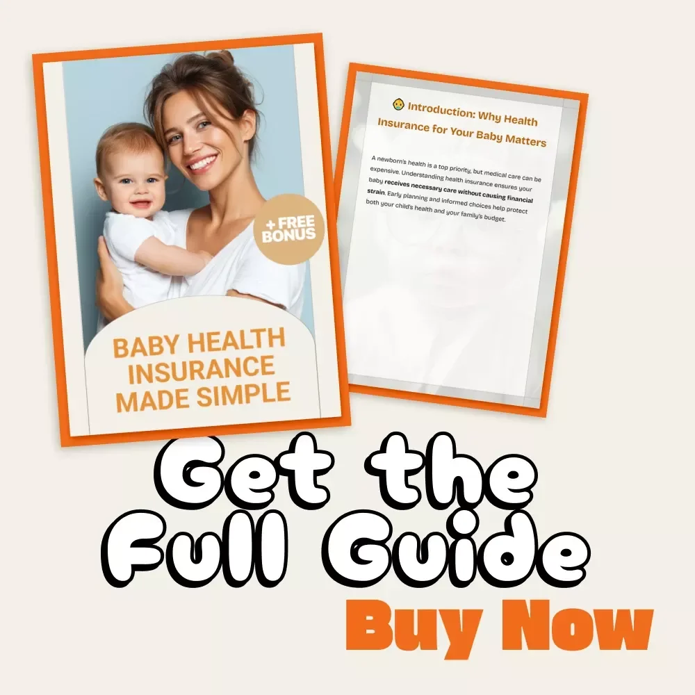 Baby Health Insurance Made Simple | Digital Guide for New Parents | How to Manage Health Insurance for a Baby | Printable PDF eBook