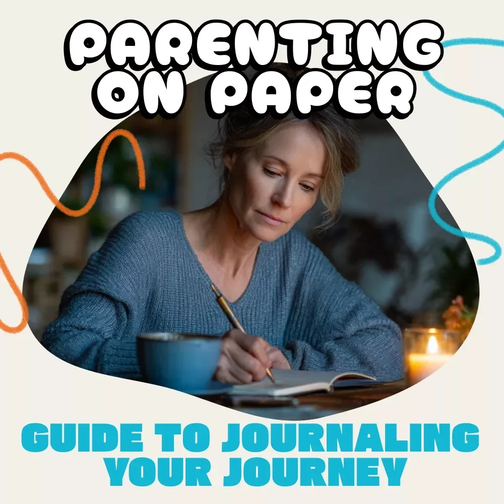 Parenting on Paper: A Simple Guide to Journaling Your Journey | Digital Download for Parents | Mindful Parenting eBook, Self-Reflection Guide, Family Wellness Journal