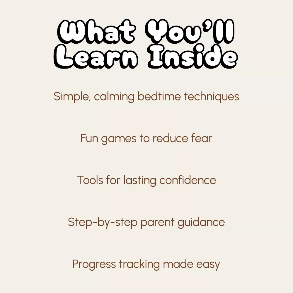 Brave Nights | Digital Guide for Parents: How to Handle Child’s Fear of the Dark | Gentle Bedtime Strategies, Games & Comfort Tools