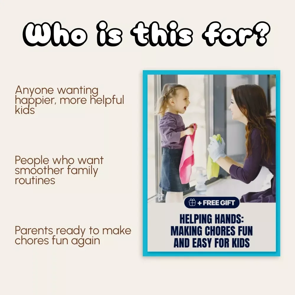 Helping Hands: Making Chores Fun and Easy for Kids – A Practical Guide for Parents on How to Get Kids to Help with Chores | Family Routines, Responsibility & Motivation eBook
