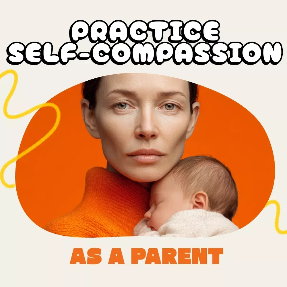 Checklist: How to Practice Self-Compassion as a Parent | Printable Parenting Guide, Digital Download, Mindful Mom & Dad eBook, Gentle Parenting Self-Care Checklist
