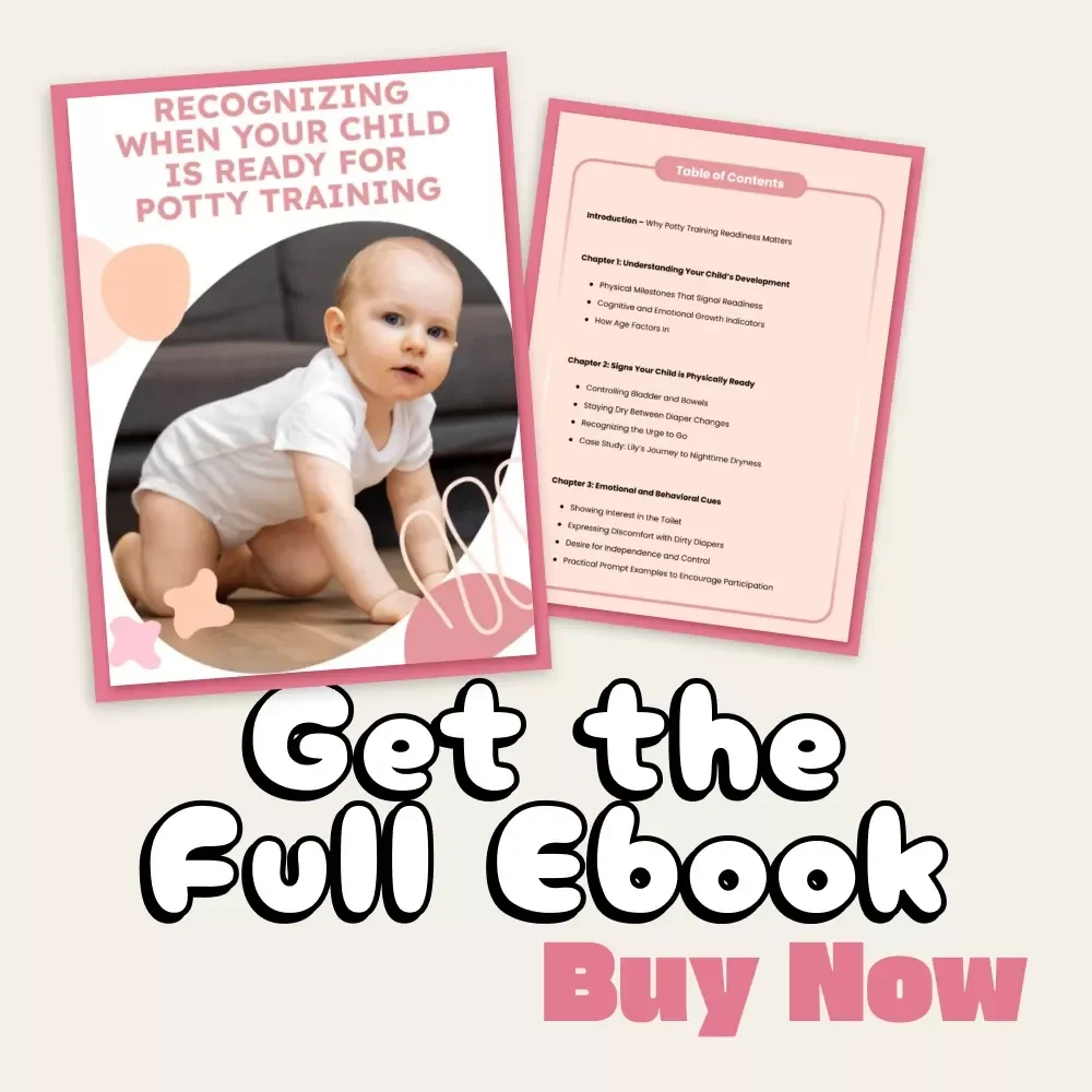 Recognizing When Your Child is Ready for Potty Training – Printable Digital Guide | Potty Training Readiness eBook | Toddler Development Checklist for Parents