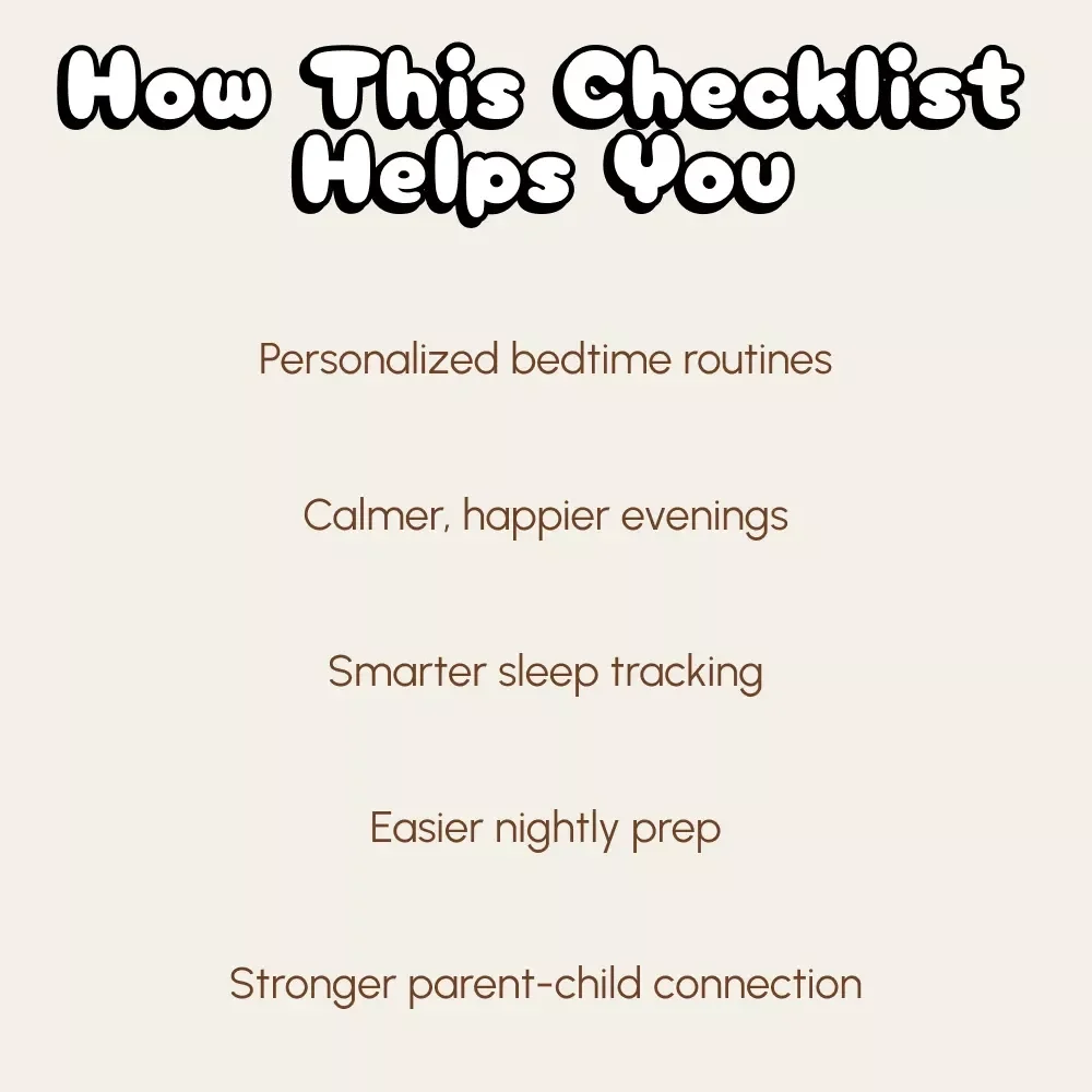 Dreamy Nights Made Simple with AI | How to Use AI to Create a Bedtime Routine for Kids | Digital Checklist for Calm Evenings