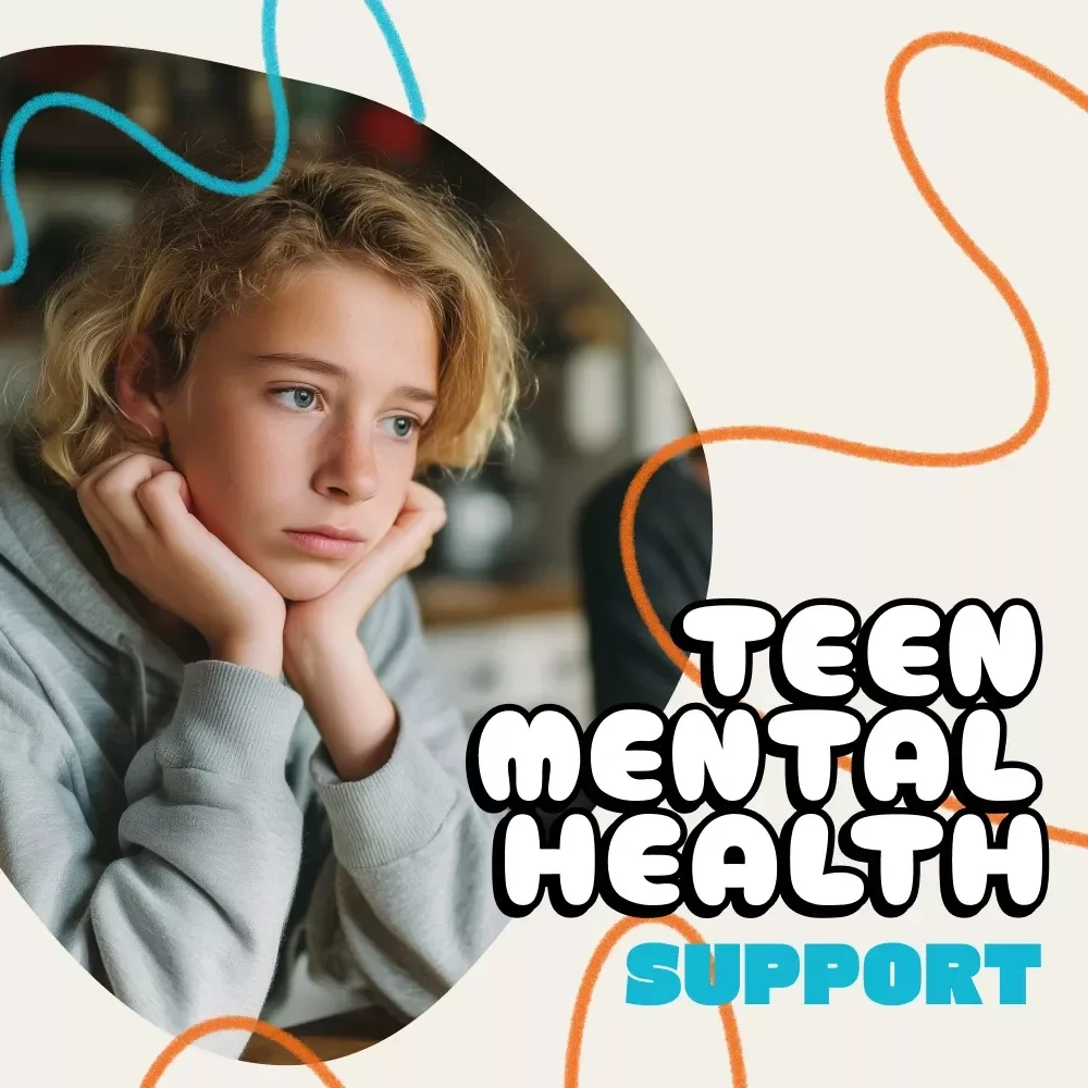 Teen Mental Health Support Checklist | Printable Digital Download | How to Support Your Teen’s Mental Health | Parenting Guide for Emotional Wellbeing