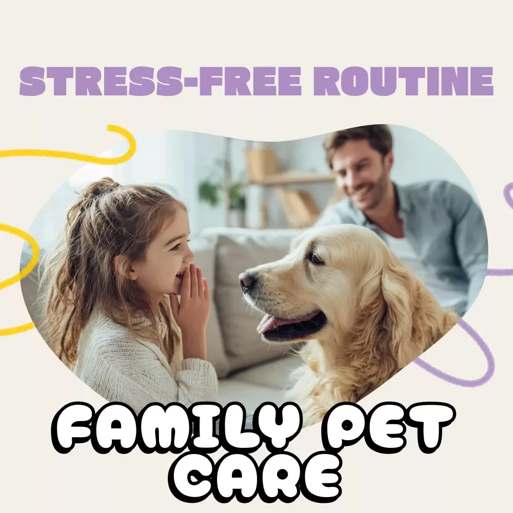 Mastering a Stress-Free Family Pet Care Routine | Printable Checklist for Families | How to Organize a Family Pet Care Routine | Digital Download for Pet Owners