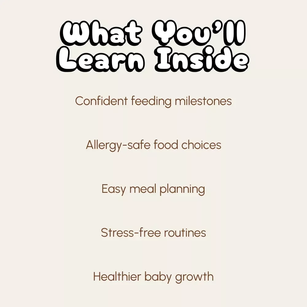 Nourishing Your Newborn Beyond Breast Milk | Digital Baby Feeding Guide for New Parents | Learn what to feed newborn aside from breast milk with safe first foods, routines & expert tips