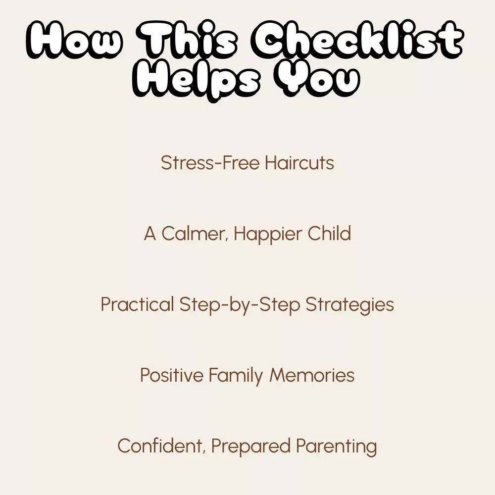 The Ultimate Checklist to Soothe Your Child During a Haircut | Stress-Free Kids Haircut Guide | How to Soothe Child During a Haircut Tips