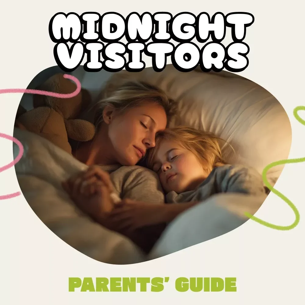 Midnight Visitors: Why Your Toddler Keeps Coming to Your Room and What to Do About It | Toddler Sleep Guide, Gentle Parenting eBook, Digital Download for Parents Wondering 