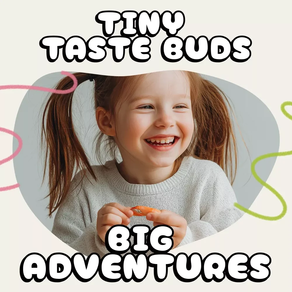 Tiny Taste Buds, Big Adventures | Kids Food Anxiety eBook, Gentle Eating Guide for Picky Eaters, Parenting Resource, AI Food Creativity Tips, Digital Download