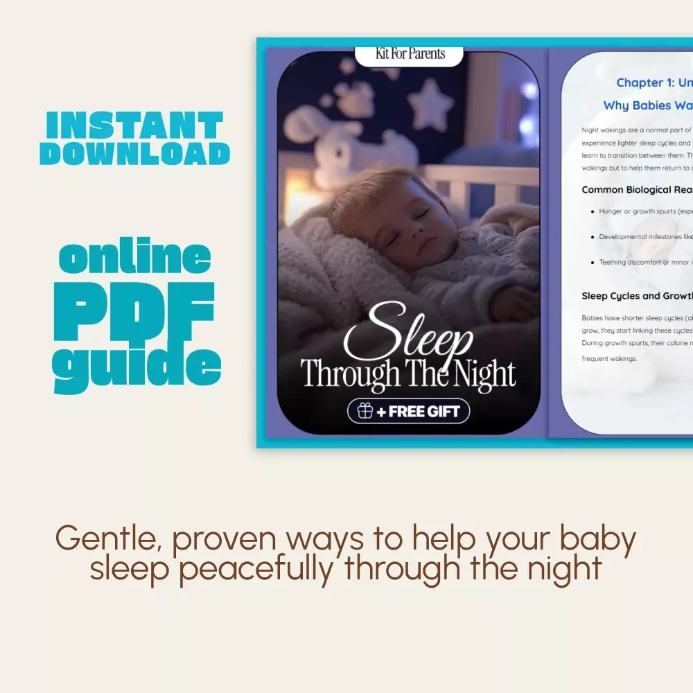 Sleep Through the Night | Baby Sleep Guide for Parents | Tips to Reduce Night Wakings in Babies | Gentle Soothing & AI Sleep Plan Prompts