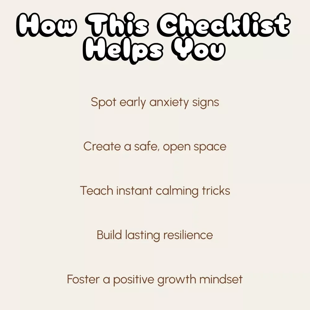 The Performance Anxiety Toolkit: A Digital Checklist to Help Your Child Conquer Stage Fright & Build Confidence - Instant Download