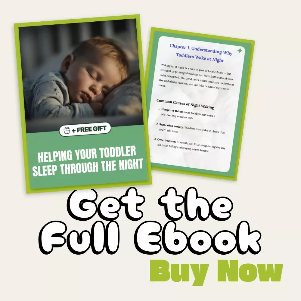 Helping Your Toddler Sleep Through the Night | Gentle Parenting eBook for Peaceful Bedtimes | How to Stop Toddler Night Waking Naturally