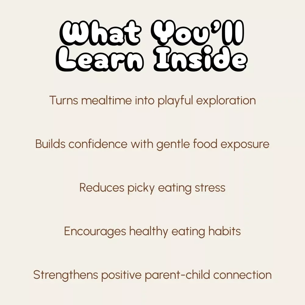 Bite-Sized Adventures: Your Fun Checklist for Introducing New Foods Gradually | Printable Kids Mealtime Guide | Toddler Picky Eater Digital Download | Gentle Food Exposure eBook for Parents