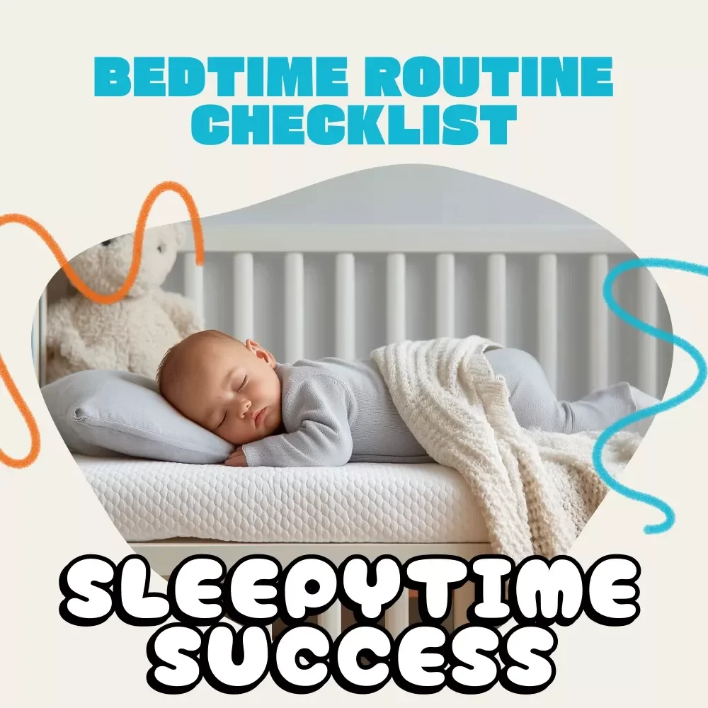 Sleepytime Success: The Ultimate Bedtime Routine Checklist for Kids | Digital Download | How to Set a Bedtime Routine for Kids | Printable Family Sleep Guide