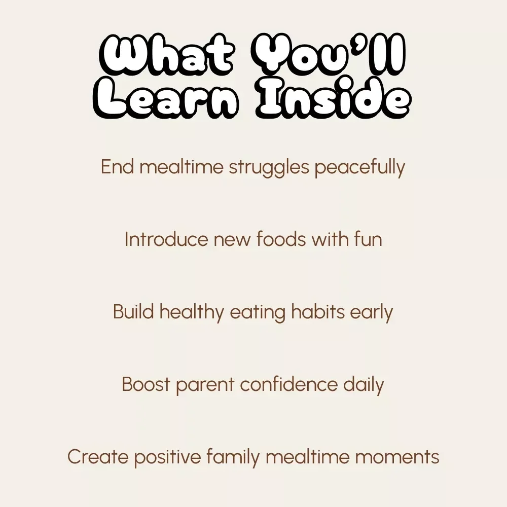 Tiny Tastebuds, Big Battles: A Parent’s Guide to Helping Picky Eaters Thrive | Printable Digital Download | Parenting eBook, Toddler Feeding Guide, Healthy Eating Tips for Kids