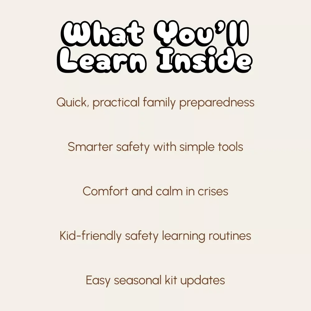Building a Smart Nighttime Safety Kit for Families – How to Create a Nighttime Safety Kit | Family Preparedness Guide | Digital Download eBook for Parents & Home Safety Planning